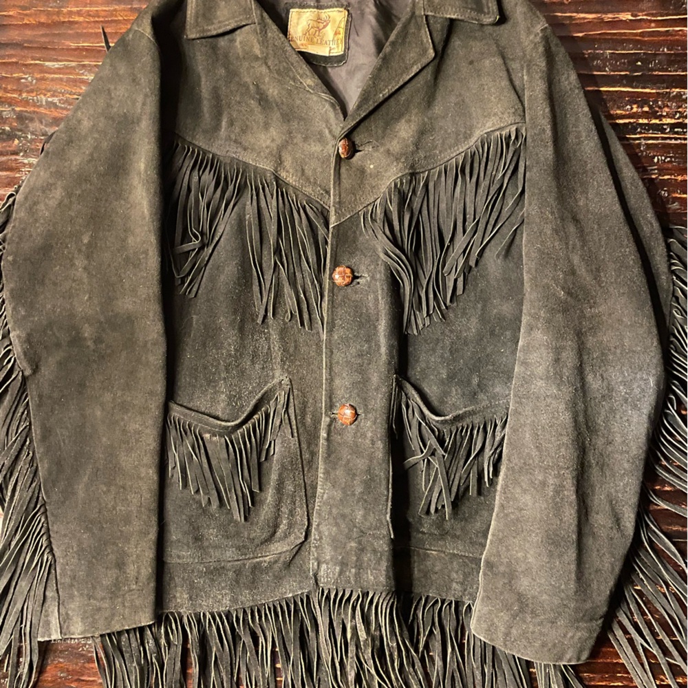 Vintage leather jacket